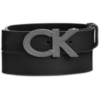 Calvin Klein Men's Matte Leather Casual Logo Belt