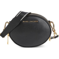 Marc Jacobs Rewind Oval Leather Crossbody