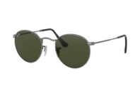 Ray Ban Gunmetal/ Green 50mm Sunglasses