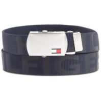 Tommy Hilfiger Denim Tommy Hilfiger Men's Plaque Webbing Belt